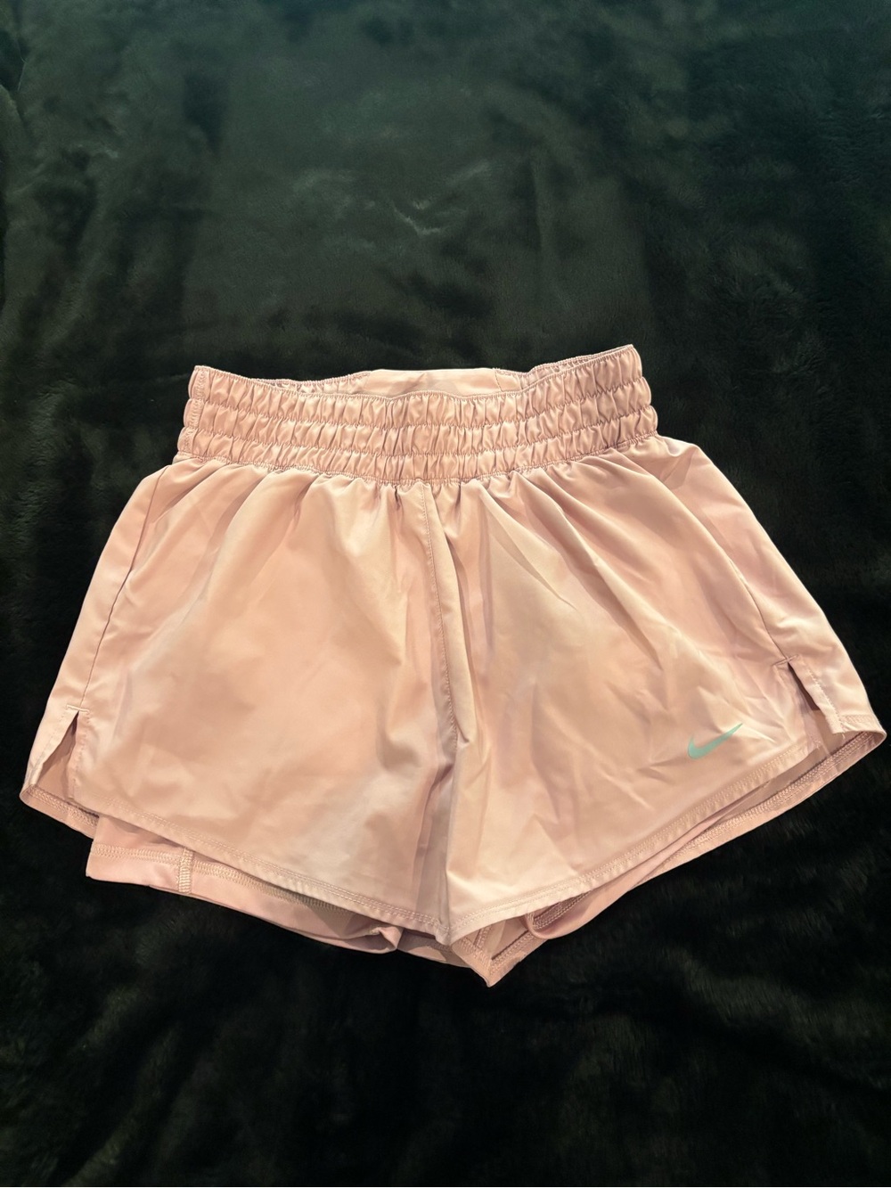 Nike Women’s Light Pink Athletic Running Shorts
